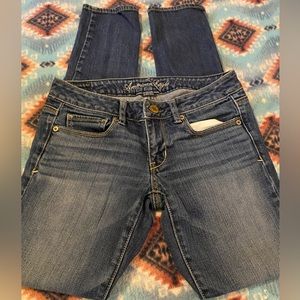 American Eagle Low Rise Skinny Jeans